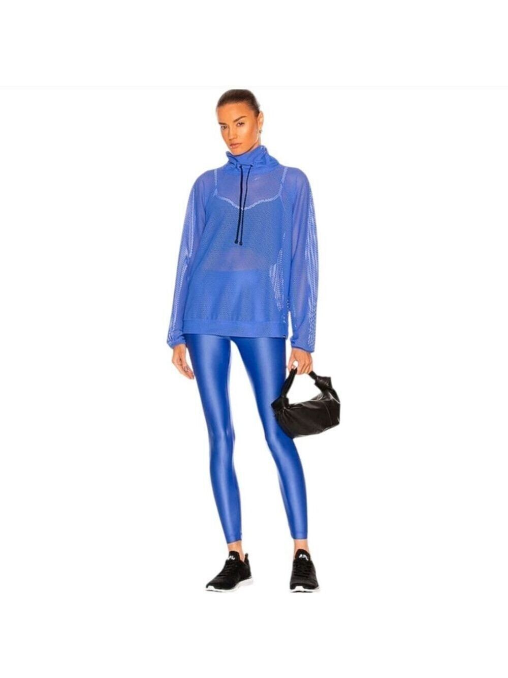 Women's Koral Amparo Blue Probe Open Mesh Pullover XS